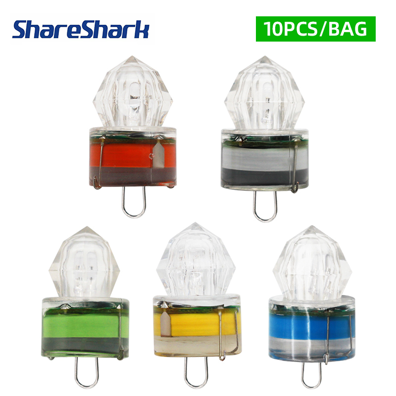 Fish Alarm - ShareShark 10 stuks/zak LED vislichten onderwater