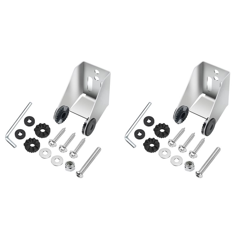 Fish Finder Transducer - 2 stuks zware metalen transducer-montagebeugel compatibel