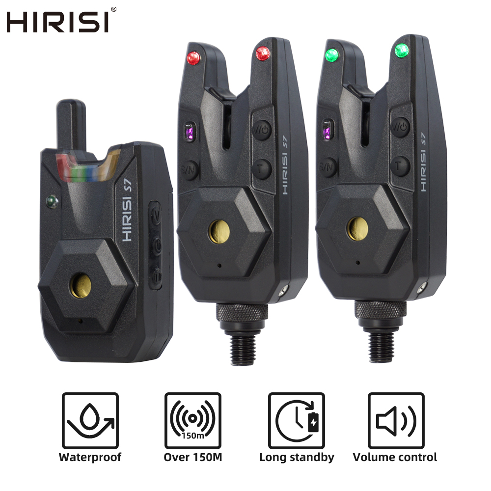 Fish Alarm - Hirisi Karpervisserij Alarmset Waterdichte Aanhapmelder Indicator