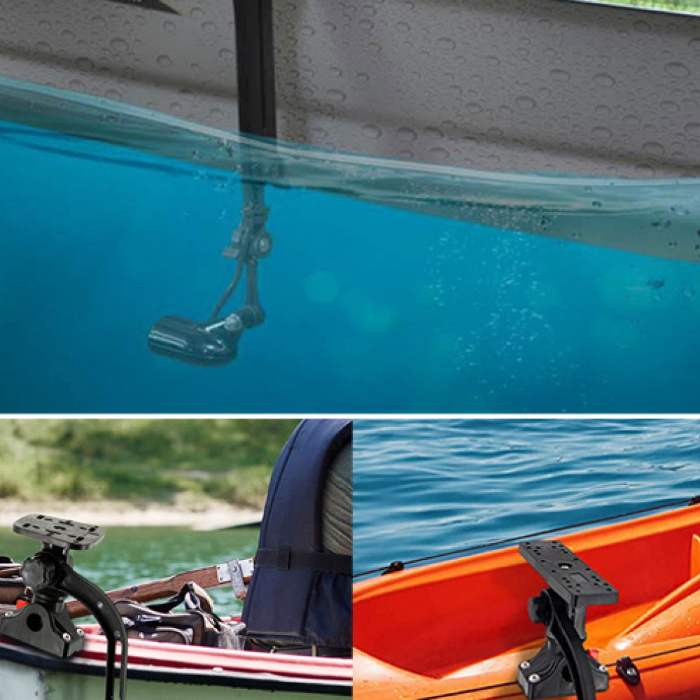 Fish Finder Mount - Visboot Fishfinder Ondersteuningsbeugel Draaibare Sonarhouder Verstelbare