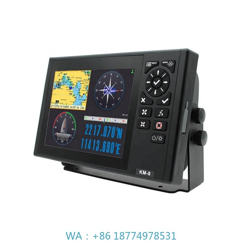 Fish Finder - GPS Vis/dieptemeter/Echo Sirene +vis TransducerKM-8 (Nieuw!)