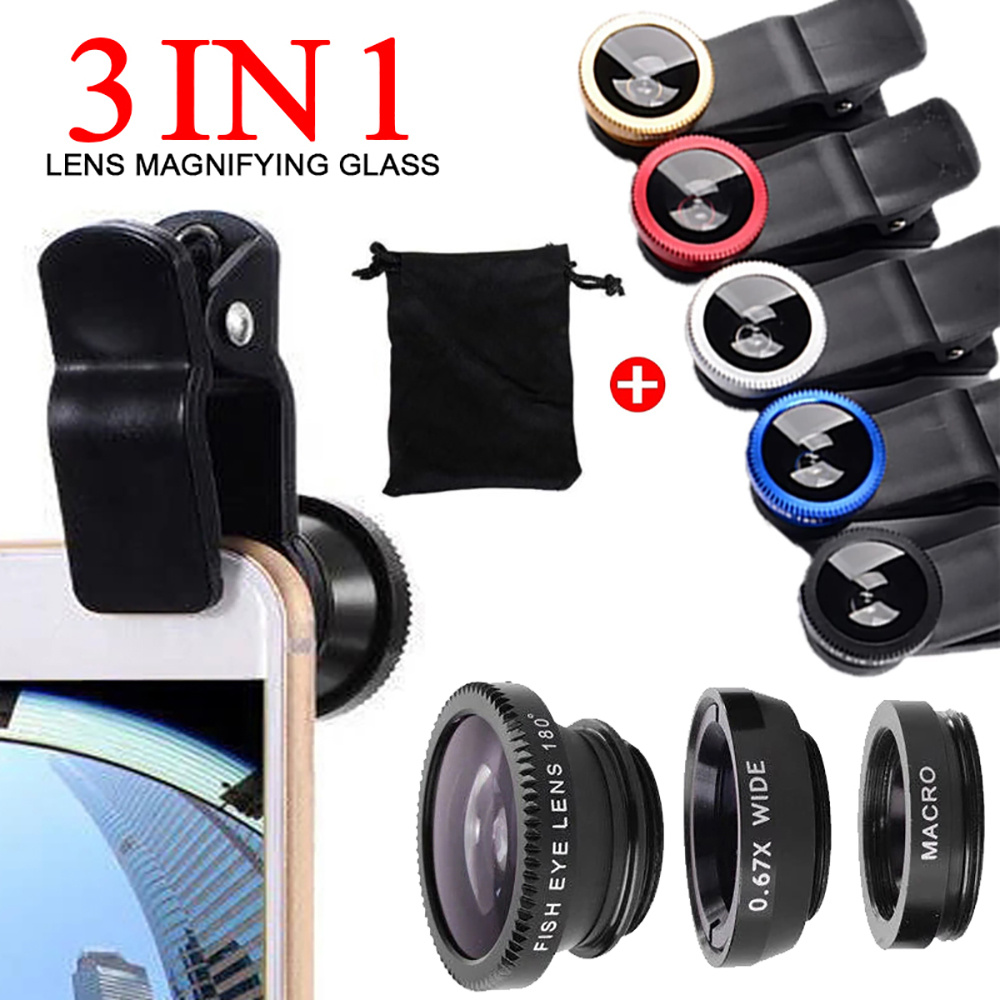 Universele 3-in-1 fisheye lens - Fishing Camera recensie en prijs