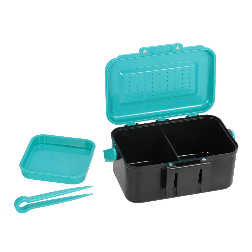 Draagbare vislokdoos, levende  - Fish Finder Case recensie en prijs