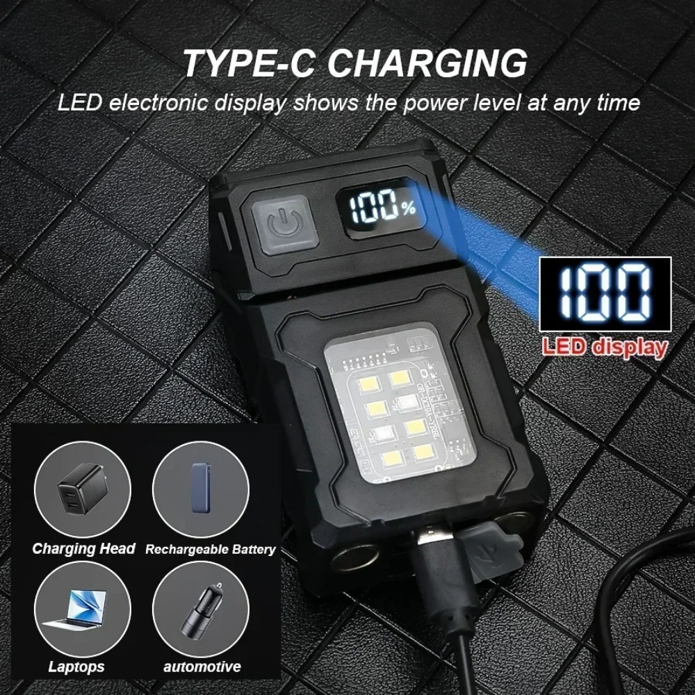 180 °   Draaibare LED-zaklamp  - Fishing Light recensie en prijs