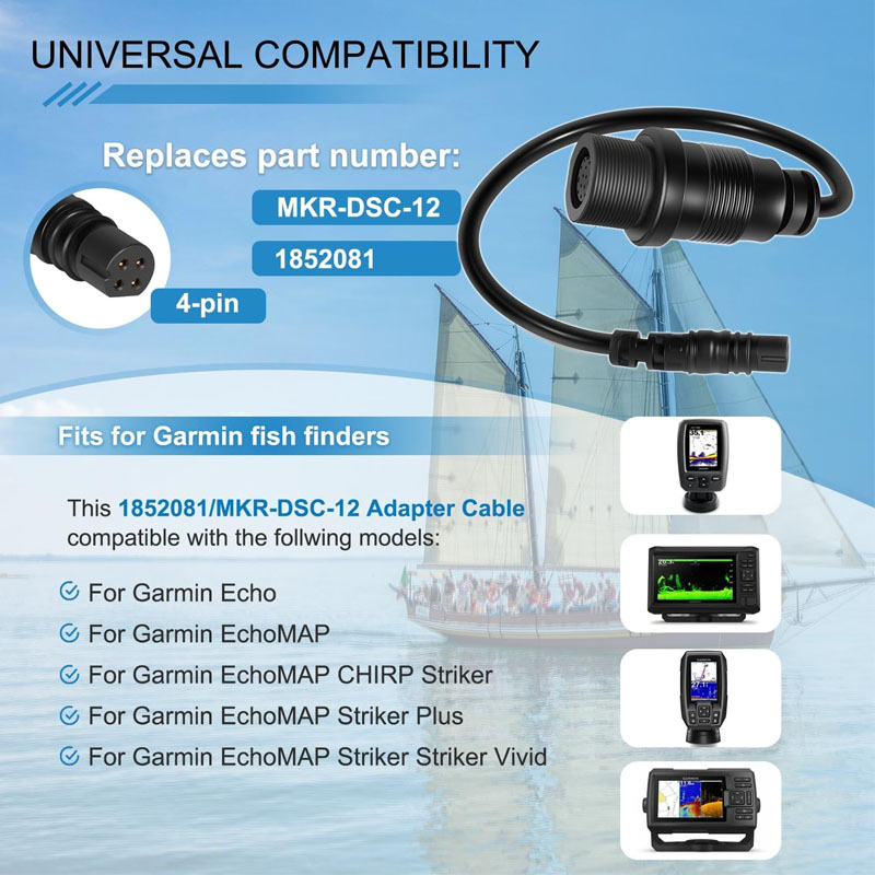 1852081 MKR-DSC-12 4-pins fish - Fish Finder Cable recensie en prijs
