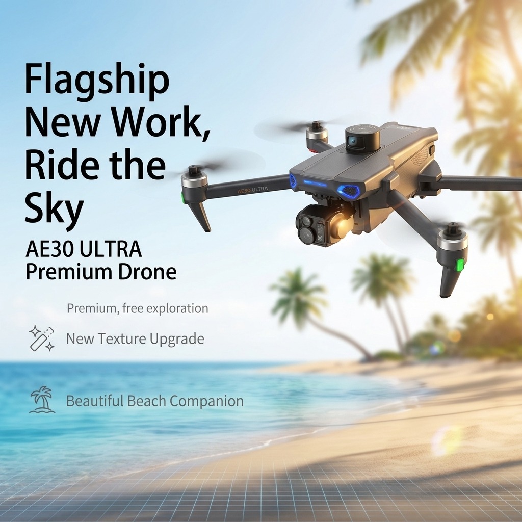 NIEUWE AE30 Ultra GPS Drone 4K - Fishing Gps recensie en prijs